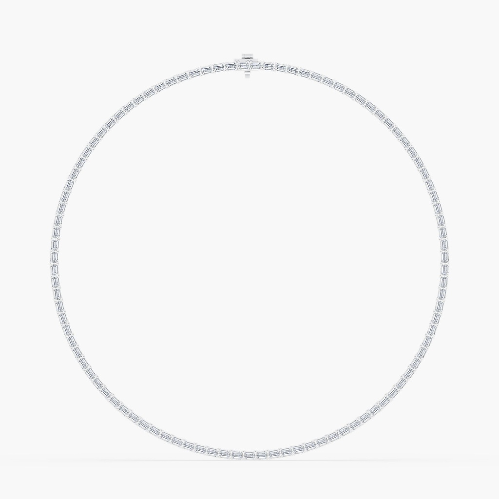 Emerald Tennis Necklace