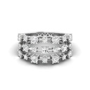 Orbit Three Row Ring