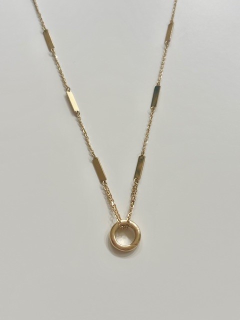 Bar Link Charm Chain