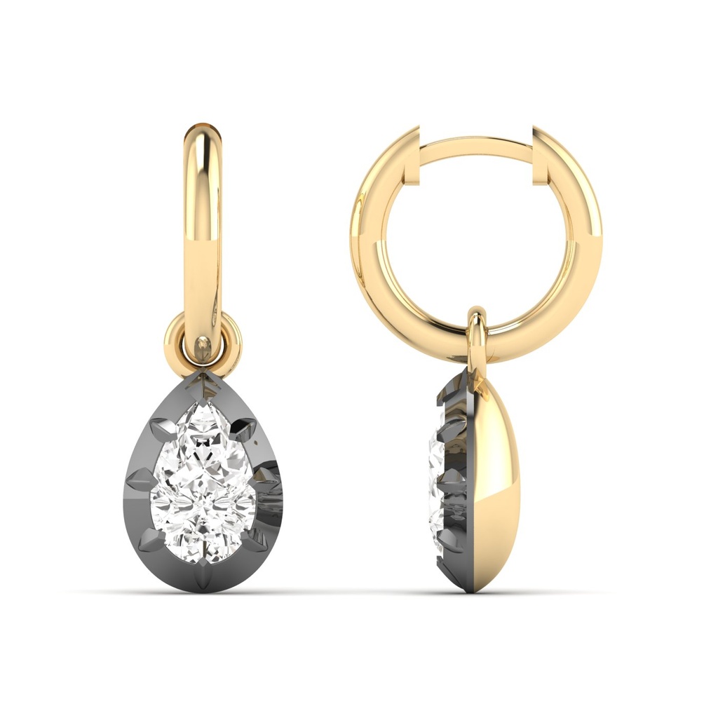 Vintage Inspired Pear Drop Earrings