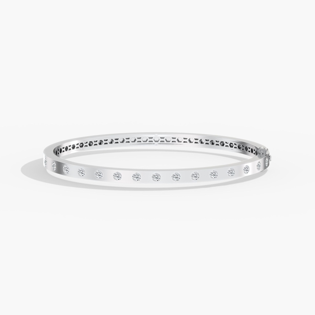Round Inlay Bangle