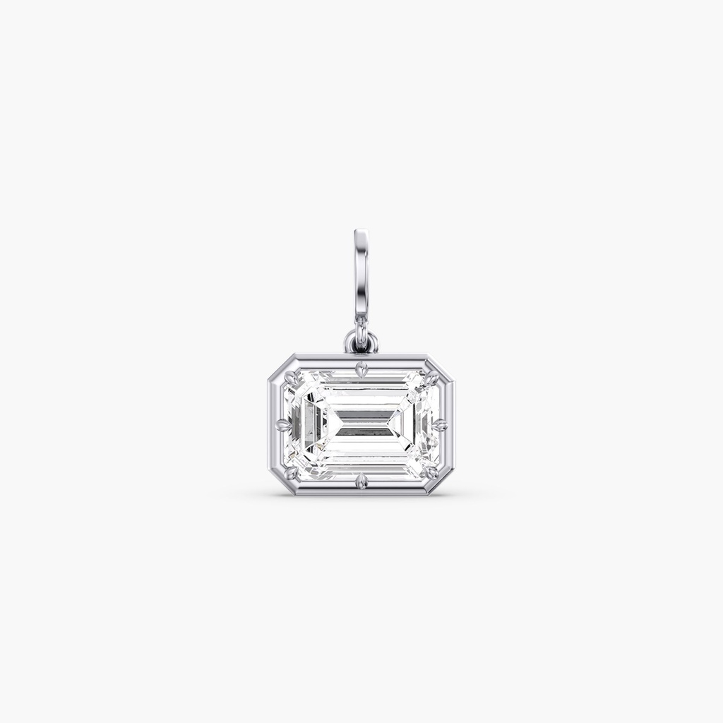 East West Emerald Lola Pendant