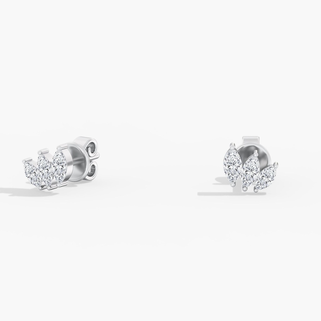 Petite Marquise Trio Studs