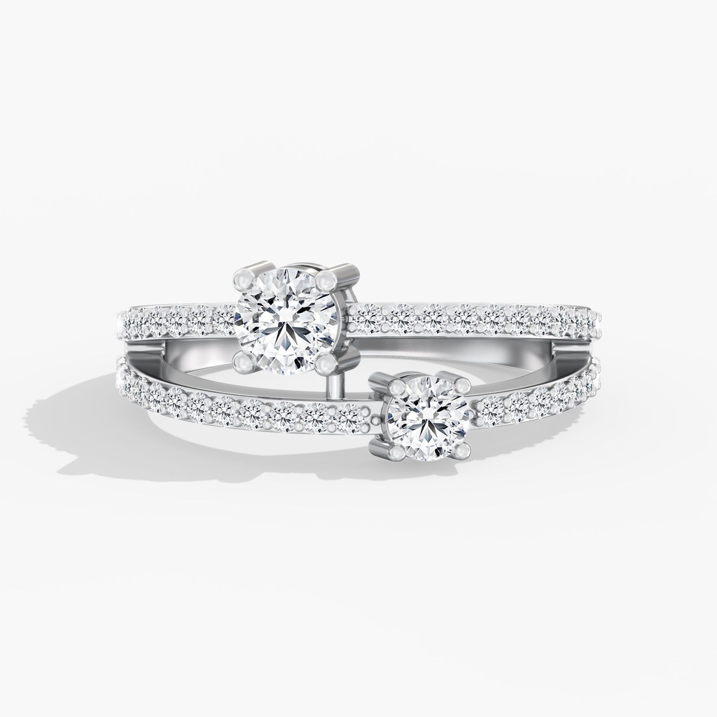 Orbit Two Stone Ring