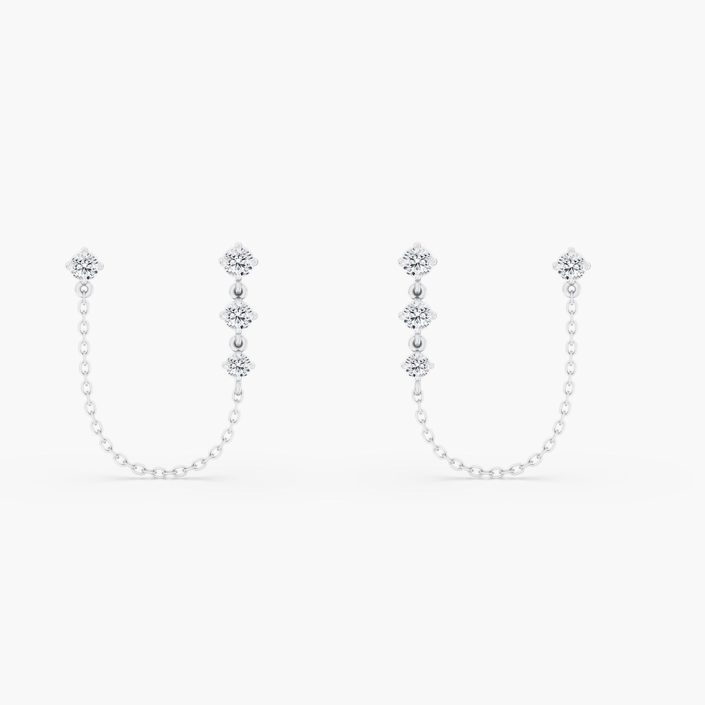 Starlight Double Piercing Studs