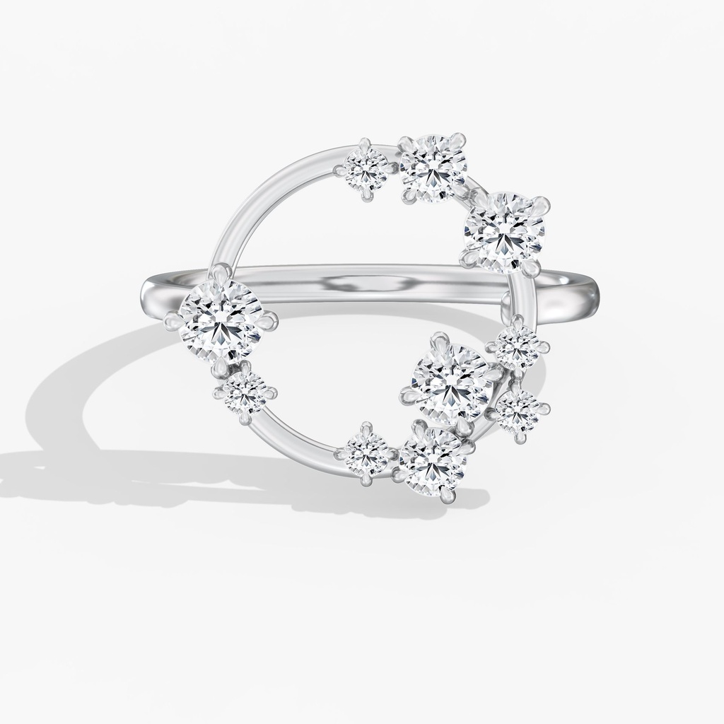 Starlight Circular Statement Ring