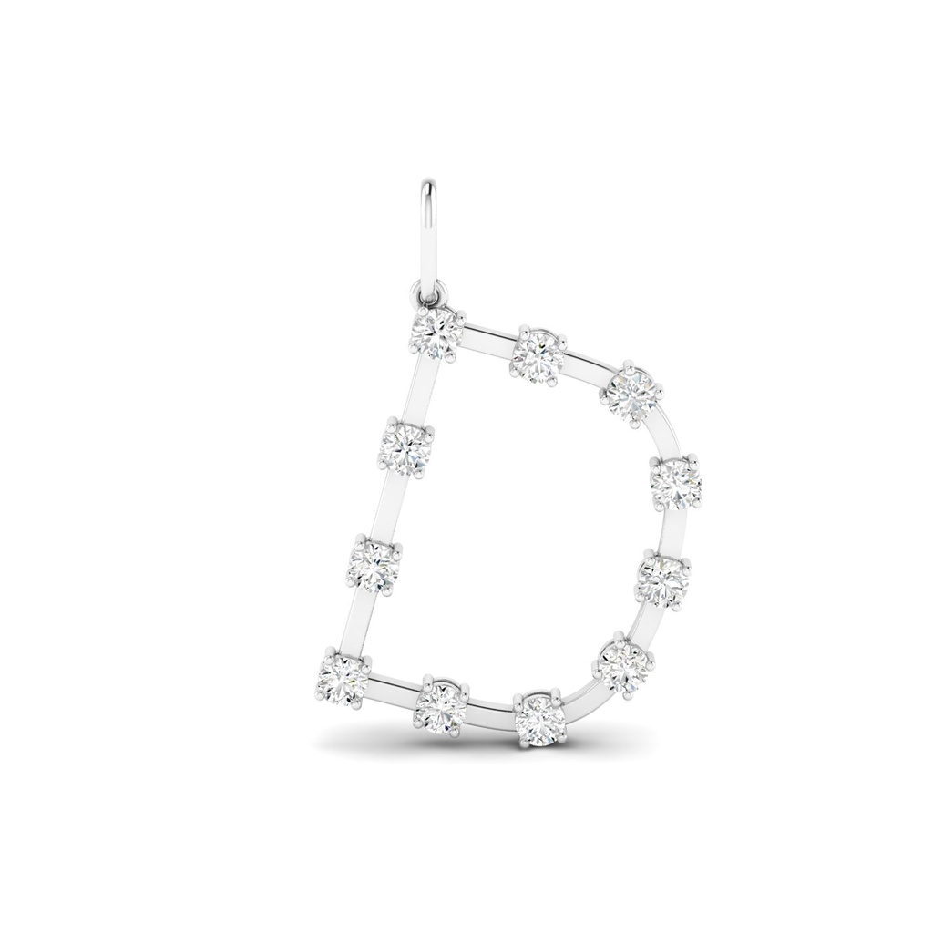 Orbit Letter "D" Charm