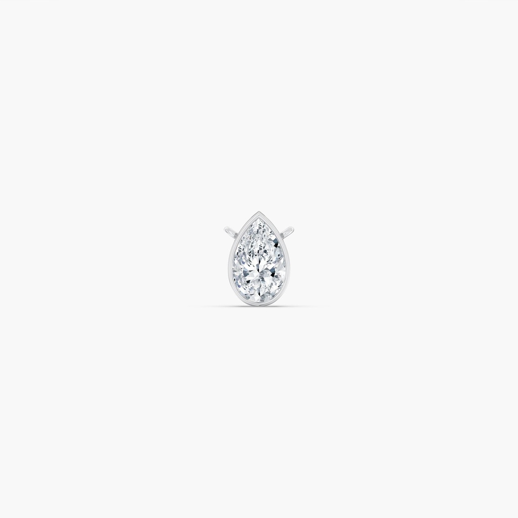 Pear Bezel Pendant