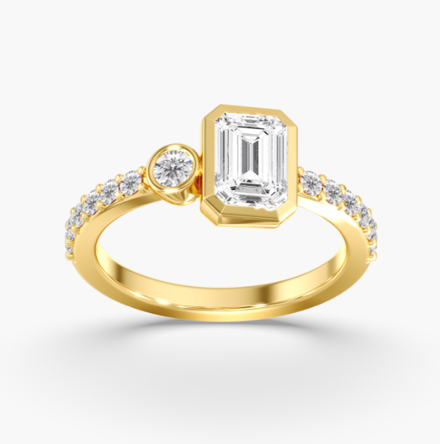 Bezel Duo Fashion Ring