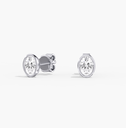Oval Bezel Studs