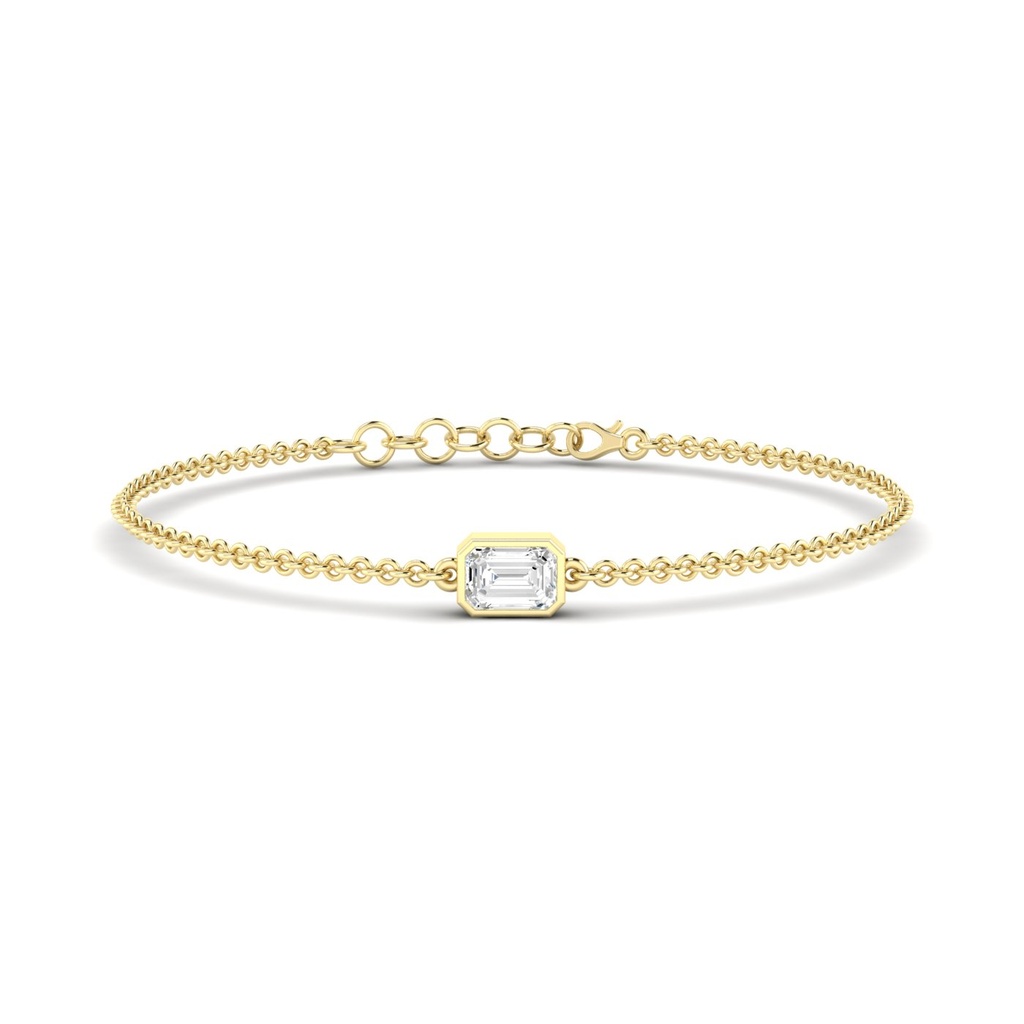 Emerald Bezel Bracelet