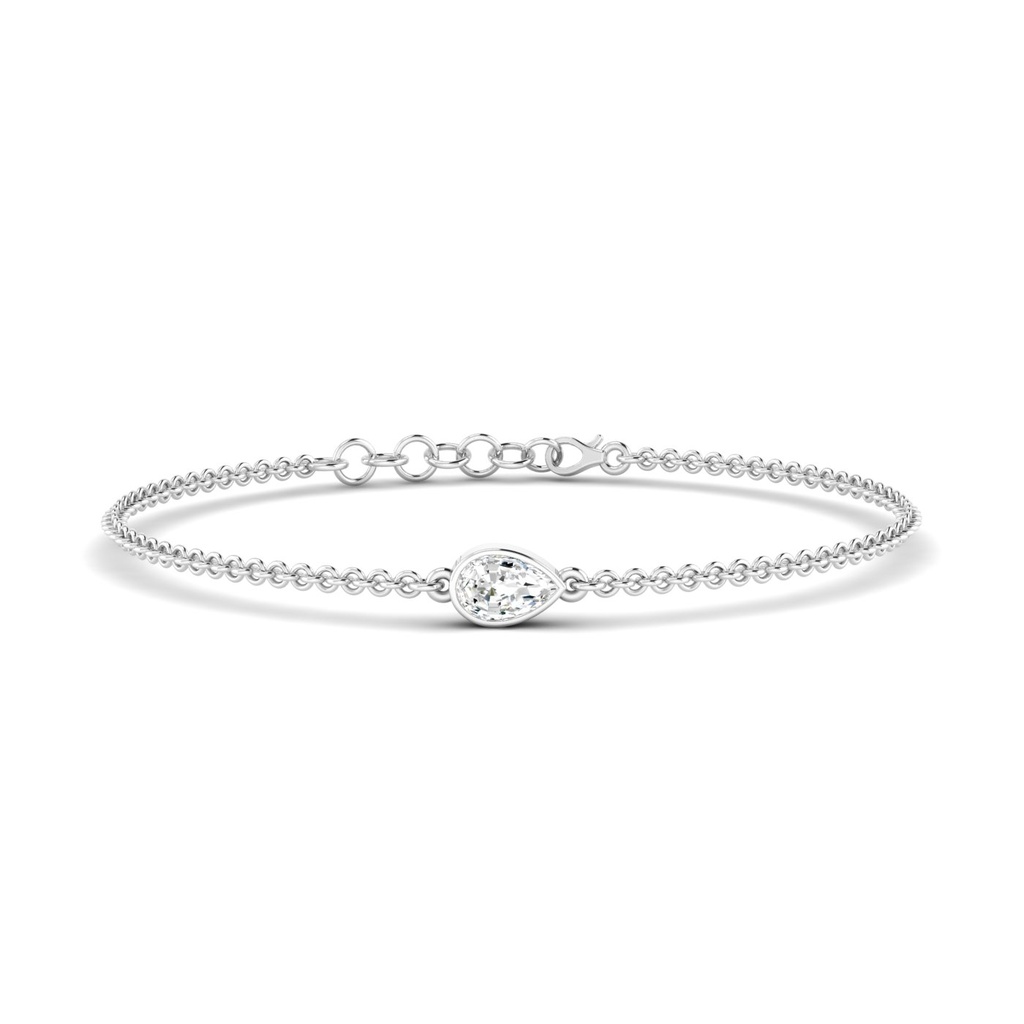 Pear Bezel Bracelet