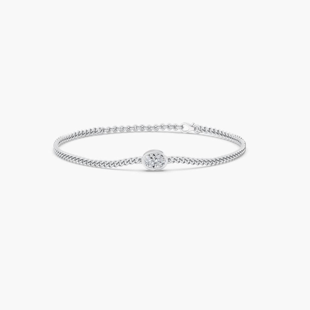 Oval Bezel Bracelet