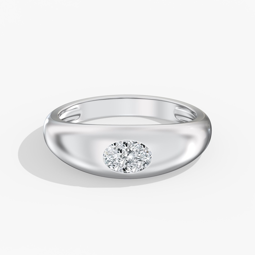 Oval Domed Ring
