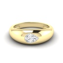 Pear Domed Ring