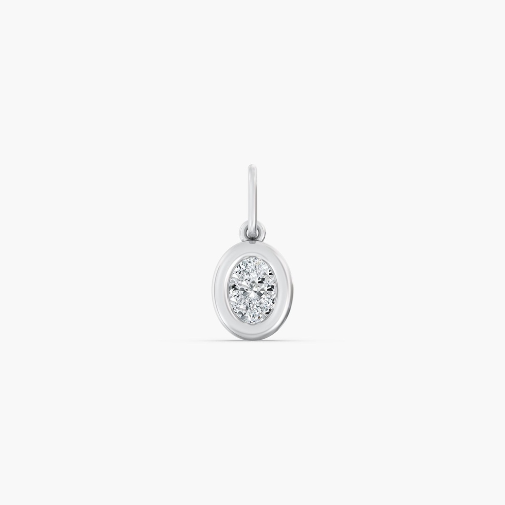 Oval Domed Charm