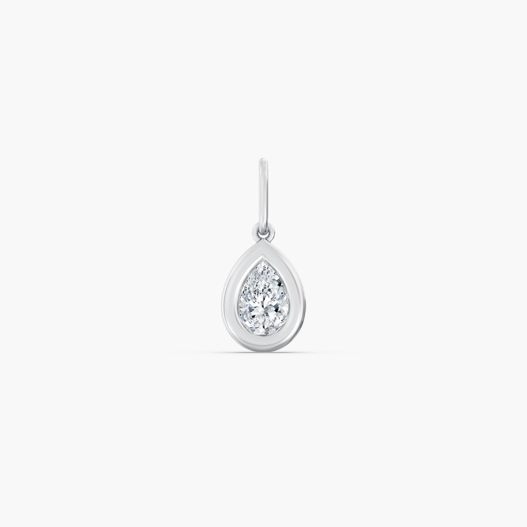 Pear Domed Charm