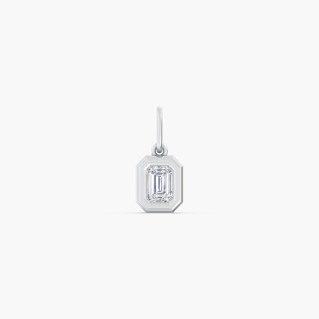 Emerald Domed Charm