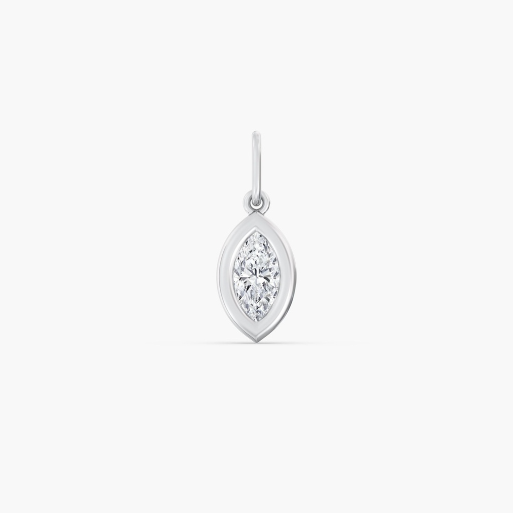 Marquise Domed Charm