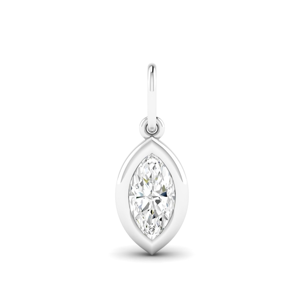 Marquise Domed Charm