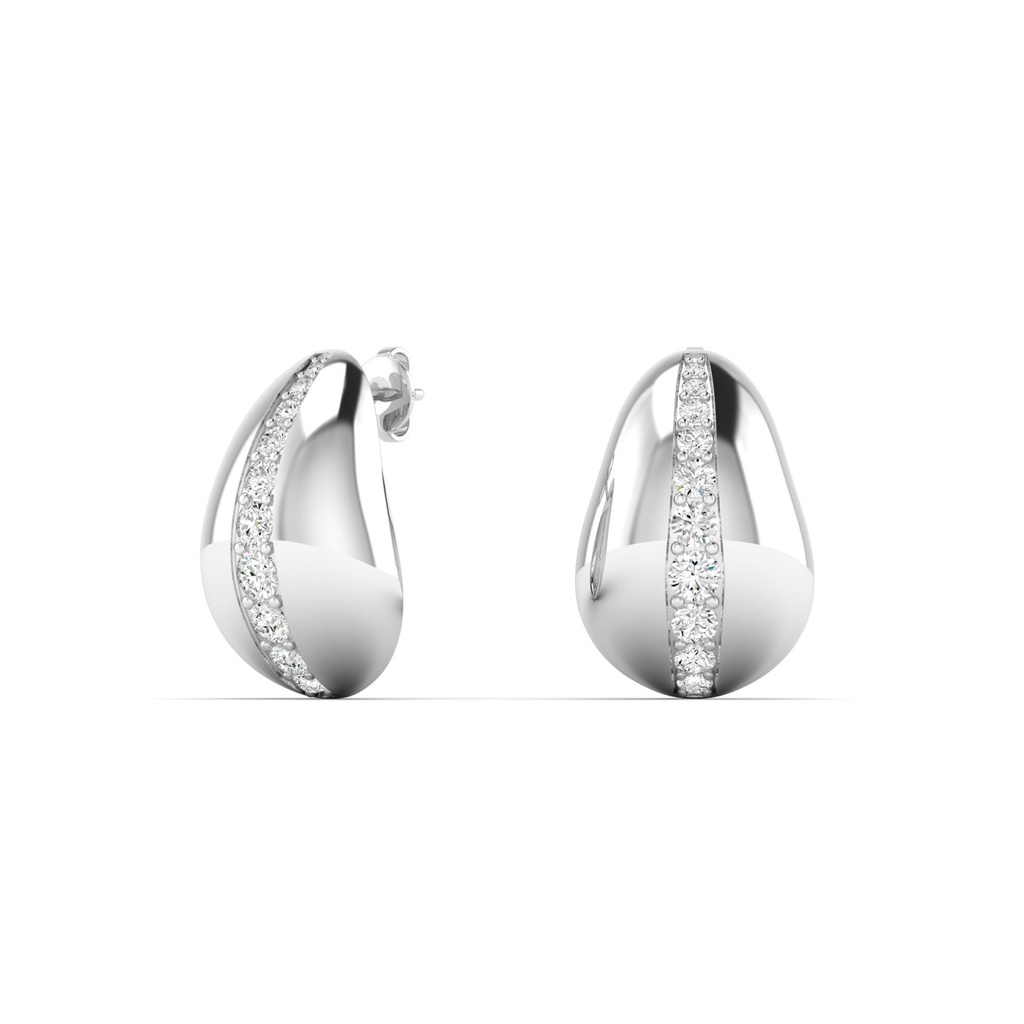 Diamond Cloud Earrings