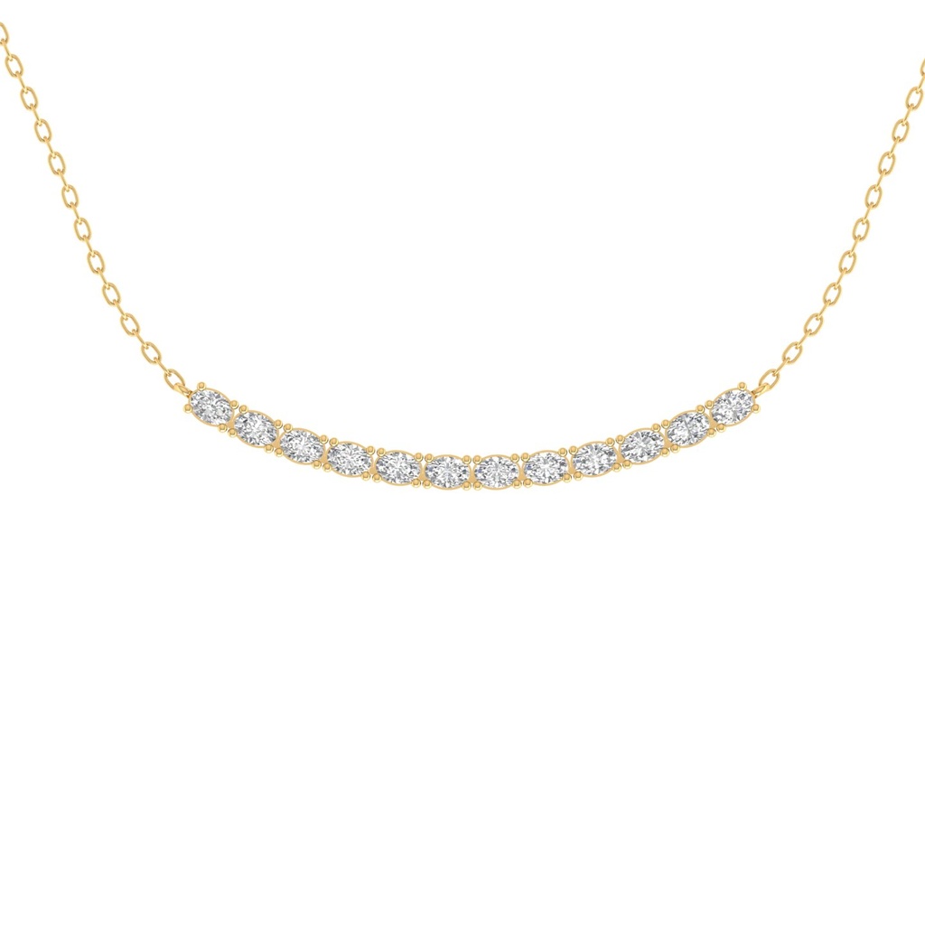 Oval Paperclip Necklace