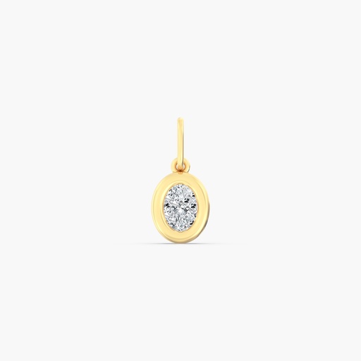 [P398OV] Oval Domed Charm
