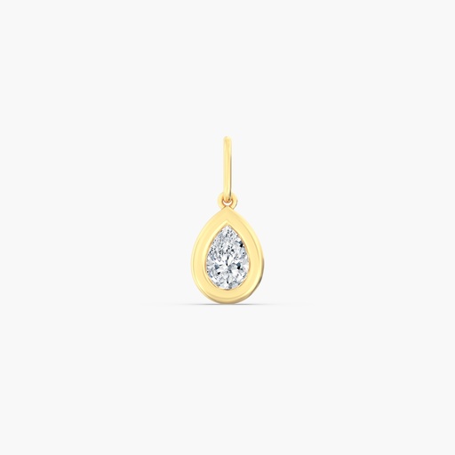 [P396PS] Pear Domed Charm