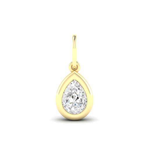 [P396PS] Pear Domed Charm