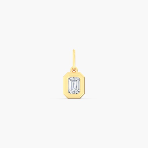 [P399EM] Emerald Domed Charm