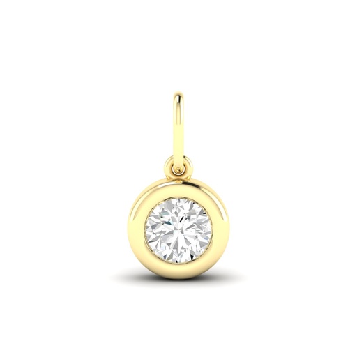 [P395RB] Round Domed Charm