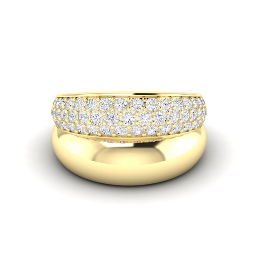 [R298] Pave Domed Ring