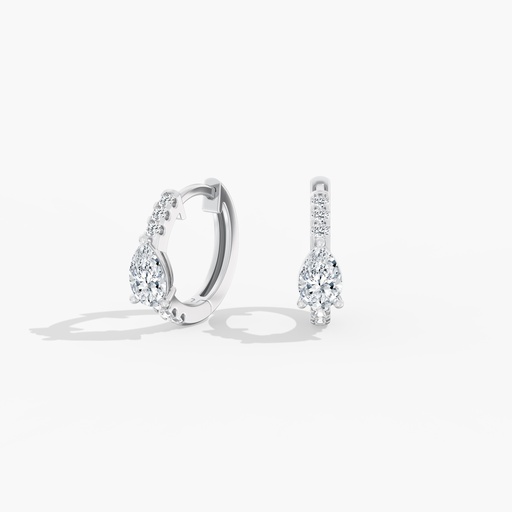 [E112PS] Dainty Pear Huggies