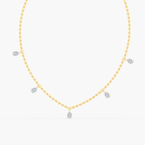 [N48PS] Pear Droplet Necklace