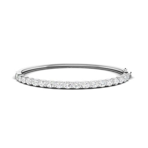 [BG111OV] East West Oval Bangle