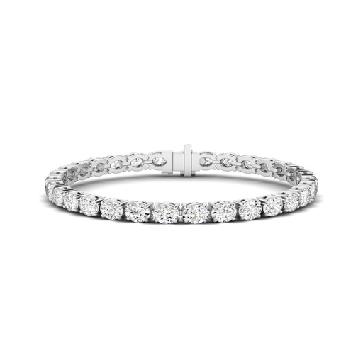 [BOV] East West Oval Tennis Bracelet