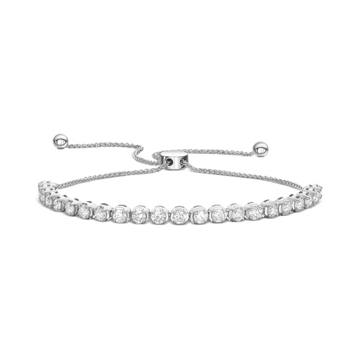 [BH80S] Half Tennis Bolo Bracelet