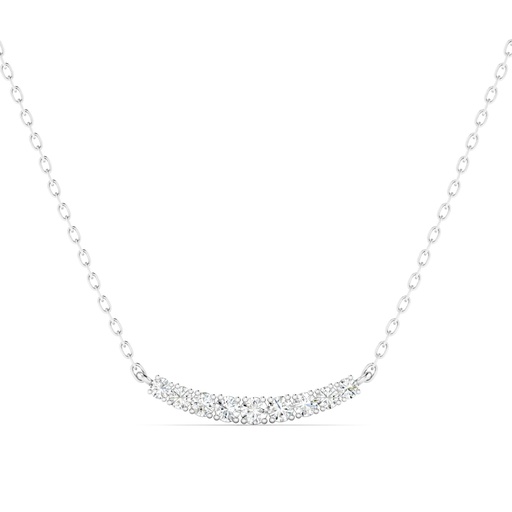 [N34] Graduated Bar Necklace
