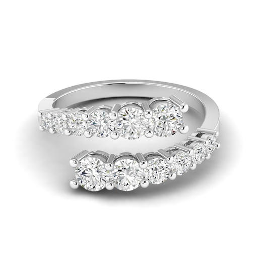 [R232] Graduated Bypass Ring 1.50ctw