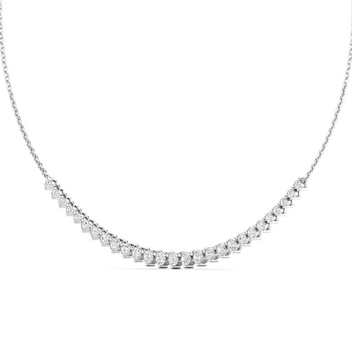 [NGR] Graduated Mini Tennis Necklace 3.00ctw