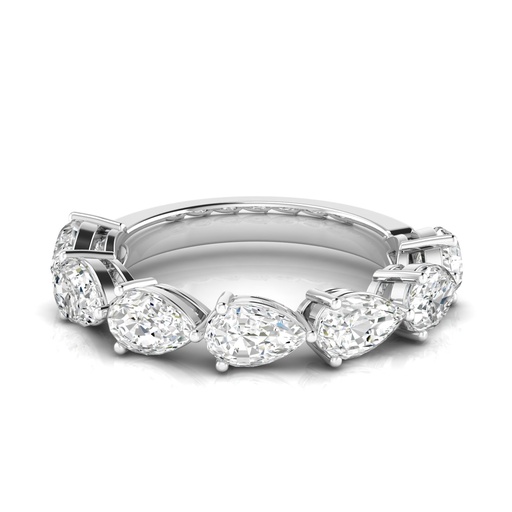 [7PS] Seven Stone Pear Band