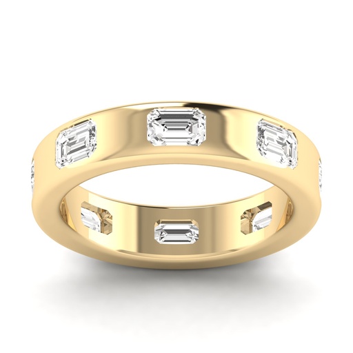 [REM] Emerald Inlay Band 2.50ctw