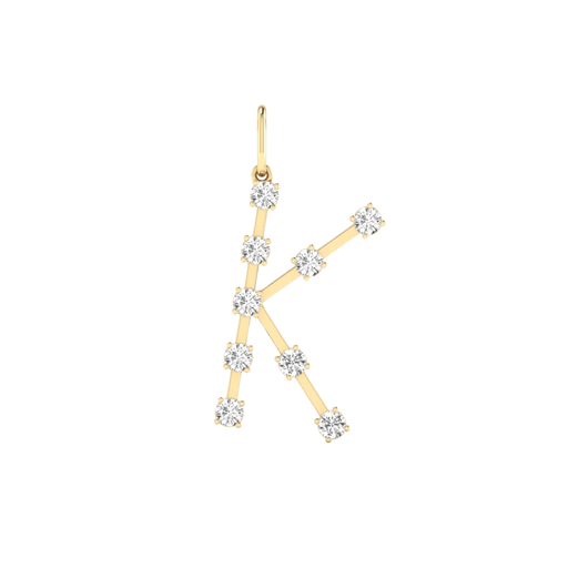 [P40K] Orbit Letter "K" Charm 