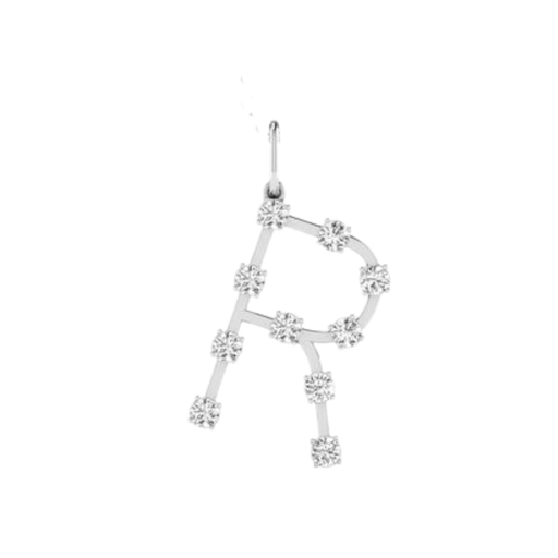 [P40R] Orbit Letter "R" Charm