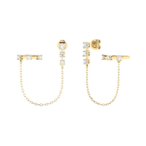 [EOC] Orbit Chain Cuff Earring