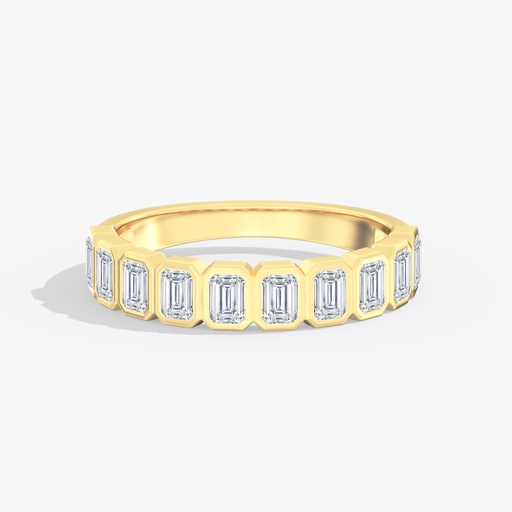 [R126] Emerald Bezel Band
