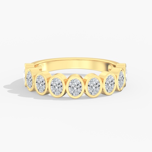 [R125] Oval Bezel Band