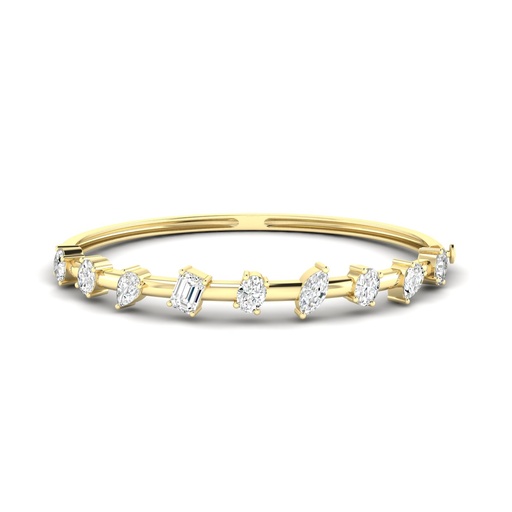 [FBG106] Spaced Multi Shape Bangle