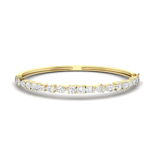 [BG110FAN] Multi Shape Bangle East West