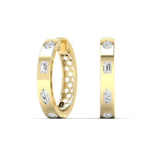 [EF212] Multi Shape Inlay Hoops
